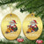 Merry Kushmas Christmas Ornament Ugly Santa Smoking Cannabis Weed 420 Xmas - Wonder Print Shop