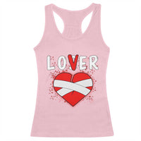 Broken Heart Lover Or Loser Single Day Anti Valentine Racerback Tank Top