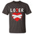 Broken Heart Lover Or Loser Single Day Anti Valentine T Shirt - Wonder Print Shop