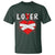 Broken Heart Lover Or Loser Single Day Anti Valentine T Shirt - Wonder Print Shop