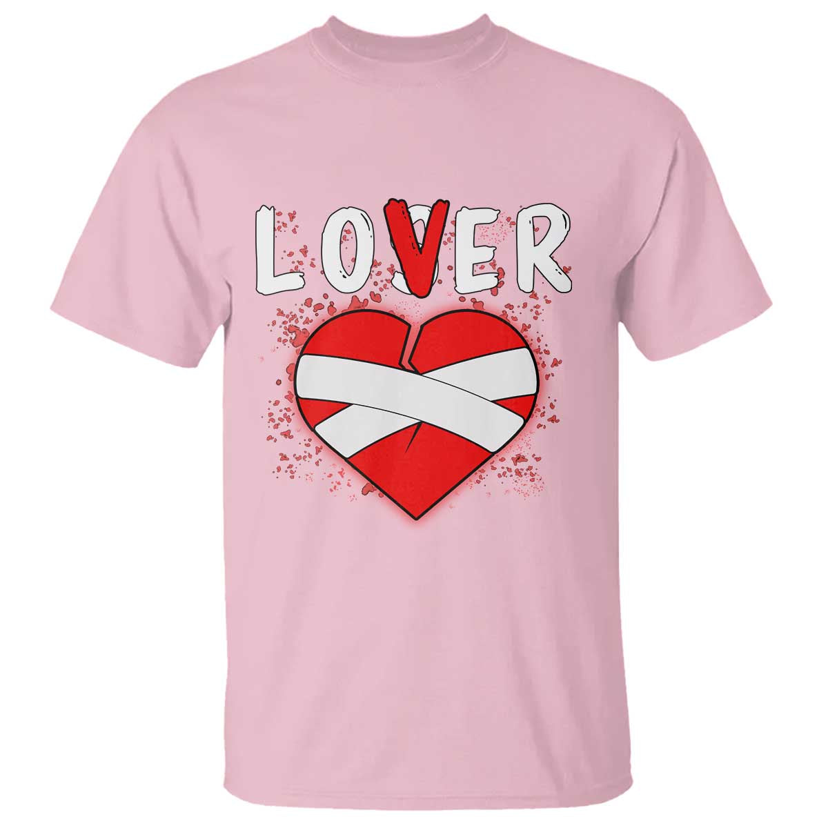 Broken Heart Lover Or Loser Single Day Anti Valentine T Shirt - Wonder Print Shop