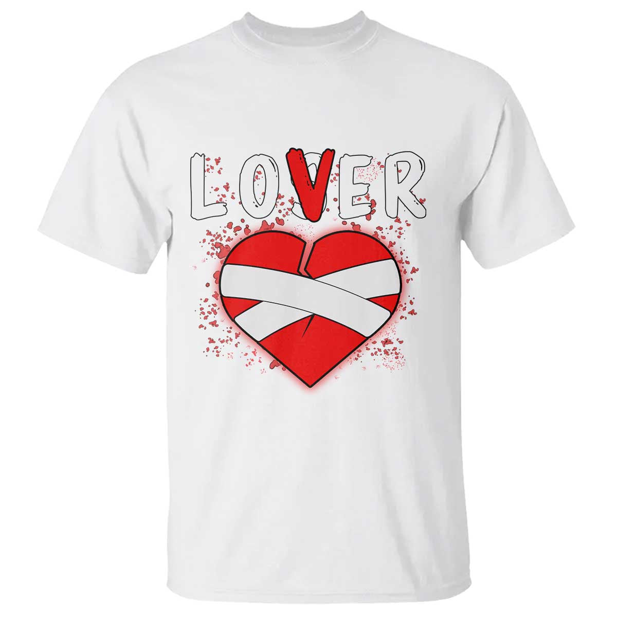 Broken Heart Lover Or Loser Single Day Anti Valentine T Shirt - Wonder Print Shop