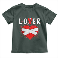 Broken Heart Lover Or Loser Single Day Anti Valentine Toddler T Shirt