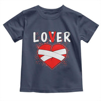 Broken Heart Lover Or Loser Single Day Anti Valentine Toddler T Shirt