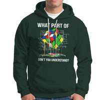 Funny Speed Cubing Math What Part Of Don't You Understand Rubik Hoodie - Wonder Print Shop