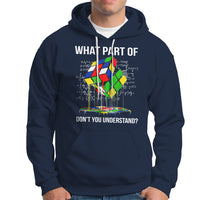 Funny Speed Cubing Math What Part Of Don't You Understand Rubik Hoodie - Wonder Print Shop