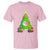 Funny Xmas Cat T Shirt What? Cat Pushing Christmas Tree Mischievous Cat Lover - Wonder Print Shop