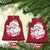 Believe Christmas Vintage Pink Santa Claus Christmas Ornament - Wonder Print Shop