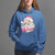 Believe Christmas Vintage Pink Santa Claus Hoodie - Wonder Print Shop