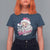 Believe Christmas Vintage Pink Santa Claus T Shirt For Women - Wonder Print Shop