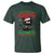 Christmas Harris Walz T Shirt Funny Santa Cat Mind Your Own Damn Business - Wonder Print Shop