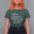 Funny Christmas T Shirt For Women Naughty Nice Mind Your Own Damn Business - Wonder Print Shop