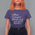 Funny Christmas T Shirt For Women Naughty Nice Mind Your Own Damn Business - Wonder Print Shop