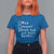 Funny Christmas T Shirt For Women Naughty Nice Mind Your Own Damn Business - Wonder Print Shop