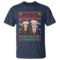 Christmas 'Tis The Harris Walz Season T Shirt - Wonder Print Shop