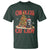 Christmas Childless Cat Lady T Shirt Funny Cat Christmas Light Tree - Wonder Print Shop