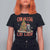 Christmas Childless Cat Lady T Shirt For Women Funny Cat Christmas Light Tree - Wonder Print Shop
