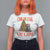 Christmas Childless Cat Lady T Shirt For Women Funny Cat Christmas Light Tree - Wonder Print Shop