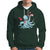 Valentine's Day Hoodie Octopus With Heart Balloons Cute Love Letter - Wonder Print Shop