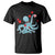 Valentine's Day T Shirt Octopus With Heart Balloons Cute Love Letter - Wonder Print Shop