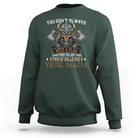 Viking Sweatshirt You Don't Always Need A Plan Sometimes You Just Need A Pair Of Balls And A Beard - Wonder Print Shop