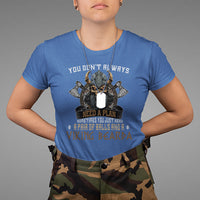Viking T Shirt You Don't Always Need A Plan Sometimes You Just Need A Pair Of Balls And A Beard - Wonder Print Shop