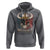 Viking Hoodie Until Valhalla US Flag Vintage Mythology - Wonder Print Shop