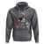 We Rise By Lifting Other Outer Space Astronaut Planet Balloon Motivational Quote Hoodie - Wonder Print Shop