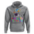 We Rise By Lifting Other Outer Space Astronaut Planet Balloon Motivational Quote Hoodie - Wonder Print Shop