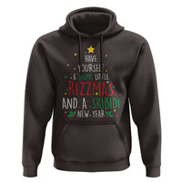 Funny Xmas Hoodie Have Yourself A Sigma Little Rizzmas And A Skibidi New Year