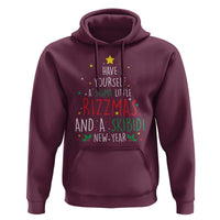 Funny Xmas Hoodie Have Yourself A Sigma Little Rizzmas And A Skibidi New Year