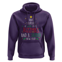 Funny Xmas Hoodie Have Yourself A Sigma Little Rizzmas And A Skibidi New Year
