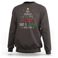 Funny Xmas Sweatshirt Have Yourself A Sigma Little Rizzmas And A Skibidi New Year - Wonder Print Shop