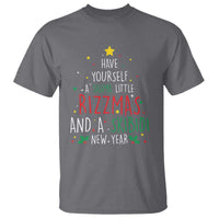 Funny Xmas T Shirt Have Yourself A Sigma Little Rizzmas And A Skibidi New Year - Wonder Print Shop