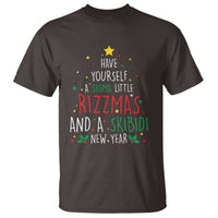 Funny Xmas T Shirt Have Yourself A Sigma Little Rizzmas And A Skibidi New Year - Wonder Print Shop
