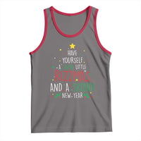 Funny Xmas Tank Top Have Yourself A Sigma Little Rizzmas And A Skibidi New Year