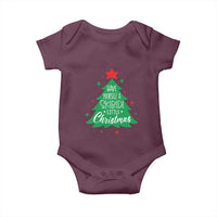 Funny Xmas Baby Onesie Have Yourself A Skibidi Little Rizzmas