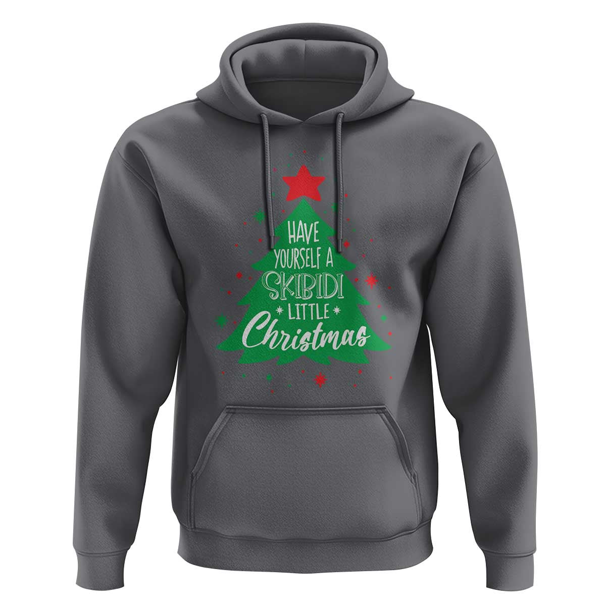 Funny Xmas Hoodie Have Yourself A Skibidi Little Rizzmas