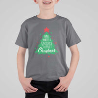 Funny Xmas T Shirt For Kid Have Yourself A Skibidi Little Rizzmas - Wonder Print Shop