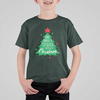 Funny Xmas T Shirt For Kid Have Yourself A Skibidi Little Rizzmas - Wonder Print Shop