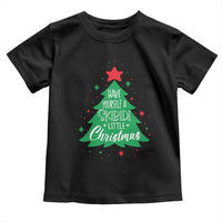 Funny Xmas Toddler T Shirt Have Yourself A Skibidi Little Rizzmas