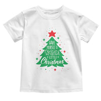 Funny Xmas Toddler T Shirt Have Yourself A Skibidi Little Rizzmas
