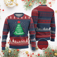 Funny Xmas Ugly Christmas Sweater Have Yourself A Skibidi Little Rizzmas - Wonder Print Shop