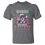 Funny Xmas T Shirt Skibidi Rizzmas Santa Bubble Gum - Wonder Print Shop