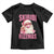 Funny Xmas Toddler T Shirt Skibidi Rizzmas Pink Santa Bubble Gum