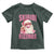 Funny Xmas Toddler T Shirt Skibidi Rizzmas Pink Santa Bubble Gum