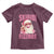 Funny Xmas Toddler T Shirt Skibidi Rizzmas Pink Santa Bubble Gum