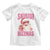Funny Xmas Toddler T Shirt Skibidi Rizzmas Pink Santa Bubble Gum