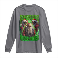 Funny Xmas Long Sleeve Shirt Skibidi Rizzmas Cool Santa Rizz