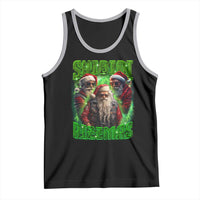 Funny Xmas Tank Top Skibidi Rizzmas Cool Santa Rizz